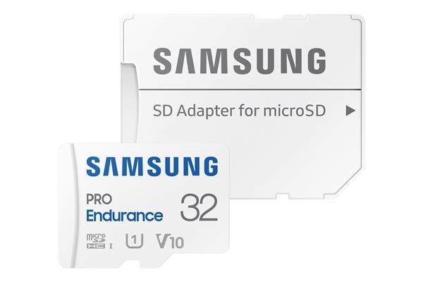 Samsung PRO Endurance/micro SDHC/32GB/100MBps/UHS-I U1 / Class 10/+ Adaptér