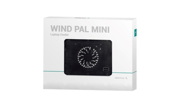 DEEPCOOL Chladící podložka WIND PAL MINI, pod notebook, černá