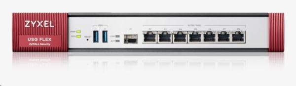Zyxel USGFLEX500 firewall, 7x gigabit WAN/LAN/DMZ, 1x SFP, 2x USB