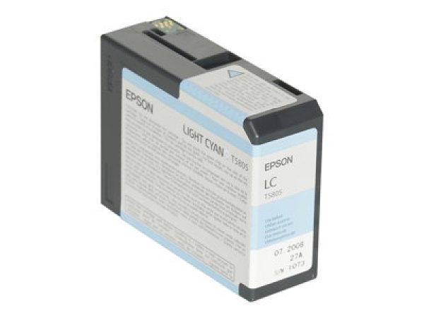 Náplň EPSON C13T580500 světle azurová (80 ml)