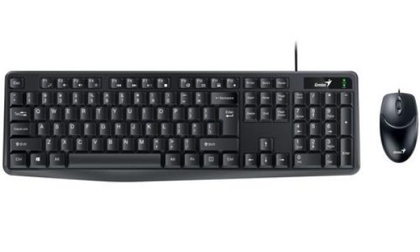 Genius KM-170 COPILOT, sada klávesnice s optickou myší, CZ/SK, drátová (USB), černá?v=1754078403