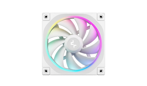 DEEPCOOL Ventilátor FD12 3v1, 3x120mm, ARGB, bílá