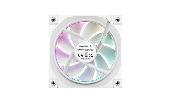DEEPCOOL Ventilátor FD12 3v1, 3x120mm, ARGB, bílá