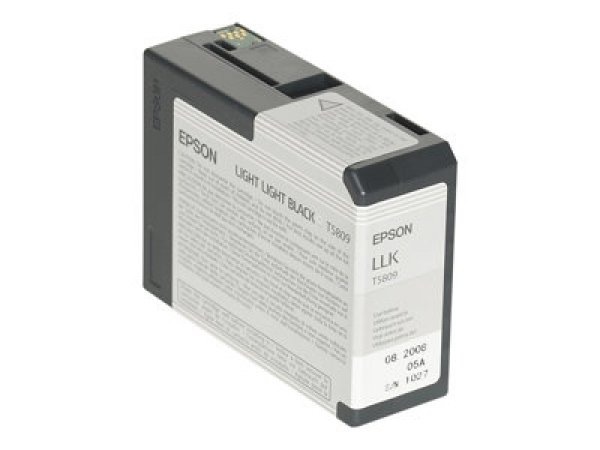 Náplň EPSON C13T580900 světle černá (80 ml)