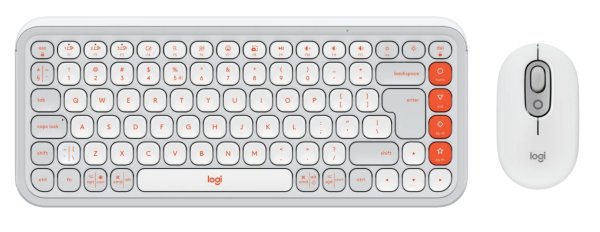 Logitech POP ICON COMBO - WHITE - US INT'L - BT - INTNL