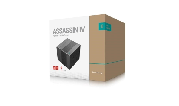 DEEPCOOL CPU Chladič ASSASSIN IV, 1x120mm, 1x140mm, LGA2066, AM5, černá