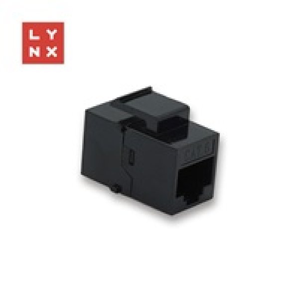 LYNX keystone spojka UTP Cat6, 8P8C, černá?v=1755466814