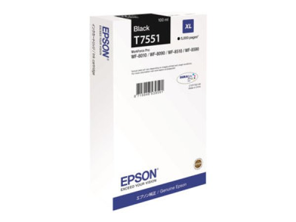 Náplň EPSON C13T755140 černá (5 000 stran)