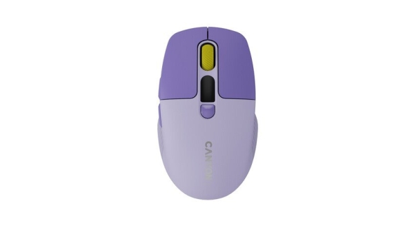 CANYON mouse MW-26 LCD Silent Dual Mode Wireless Violet