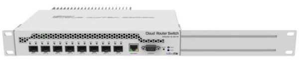 MikroTik Cloud Router Switch CRS309-1G-8S+IN, 800MHz CPU, 512MB RAM, 1xLAN, 8xSFP+ slot, vč. L5 licence
