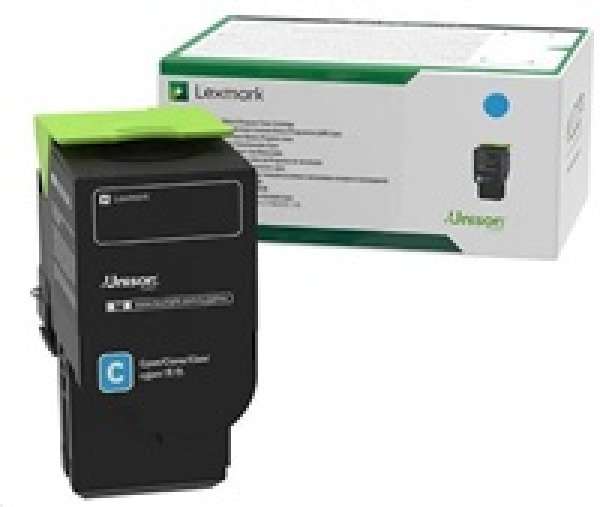 Toner LEXMARK C242XC0 azurový (3 500 stran)