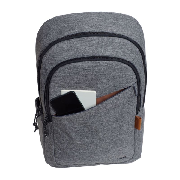 TRUST Batoh na notebook 16" Avana Eco-friendly Backpack - šedá