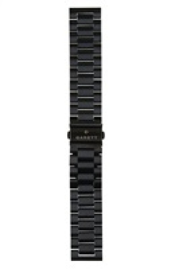 Garett řemínek 22 mm, černý kovový, typ Solid?v=1746043203