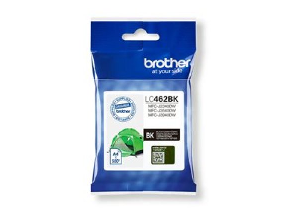Náplň BROTHER LC-462BK černá (550 stran)