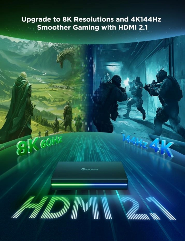 Govee AI Sync Box Kit 2 Smart sada PC osvětlení 27-34" + LED panely