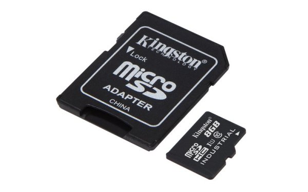 Kingston Industrial/micro SDHC/32GB/100MBps/UHS-I U3 / Class 10/+ Adaptér