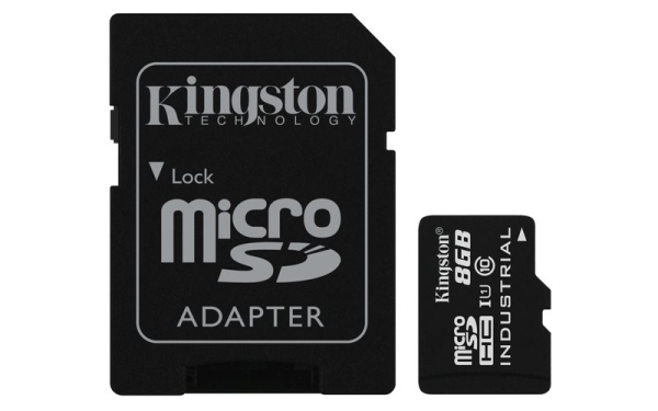 Kingston Industrial/micro SDHC/32GB/100MBps/UHS-I U3 / Class 10/+ Adaptér