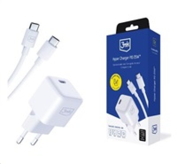 3mk síťová nabíječka Hyper Charger PD 25W + kabel USB-C?v=1746623902