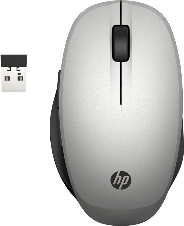 HP wireless mouse/dual-mode/silver?v=1763160005