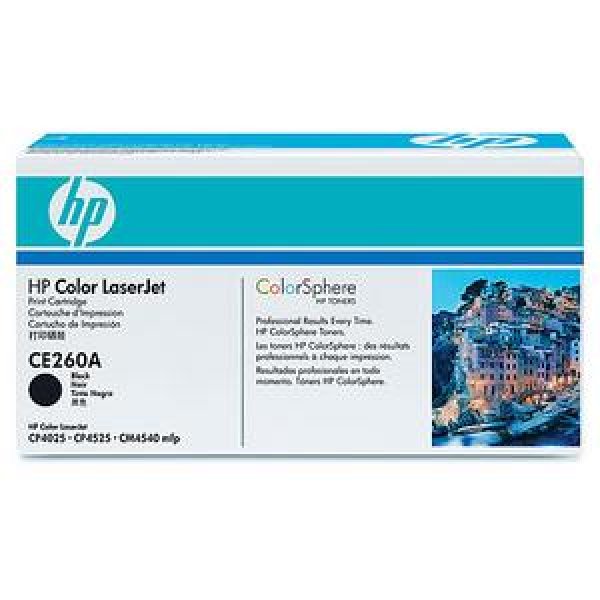 Toner HP CE260A černý (8 500 stran)