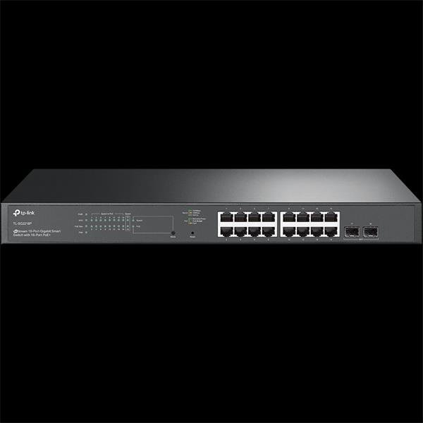 TP-Link OMADA JetStream switch TL-SG2218P (16xGbE, 2xSFP, 16xPoE+, 150W)