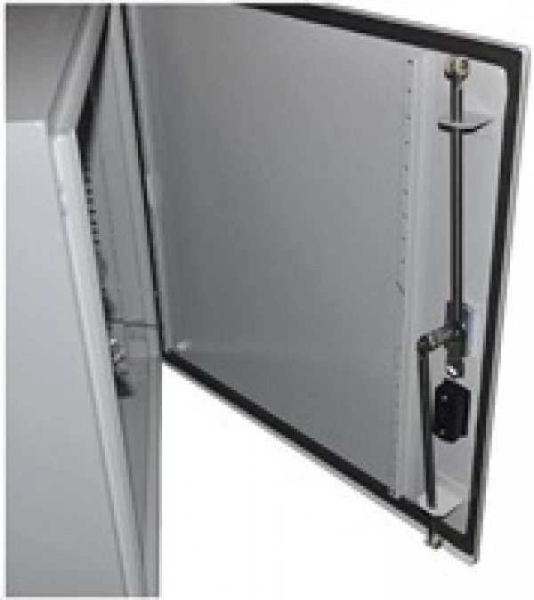 XtendLan 19" venkovní vodotěsný rozvaděč 12U krytí IP55, šířka 600mm, hloubka 420mm, nosnost 65kg, 3-bodový zámek, šedý?v=1750680001