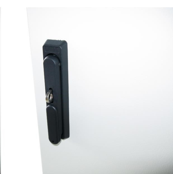 XtendLan 19" venkovní vodotěsný rozvaděč 12U krytí IP55, šířka 600mm, hloubka 420mm, nosnost 65kg, 3-bodový zámek, šedý