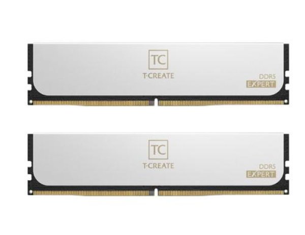 TEAMGROUP 32GB=2x16GB DDR5 6000MHz CL30-36-36-76 moduly s chladičem T-CREATE EXPERT white