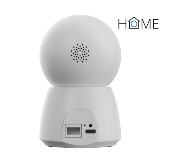 iGET HOME Camera CS4 White - WiFi 2K IP kamera, noční vidění, audio, RJ45, auto tracking