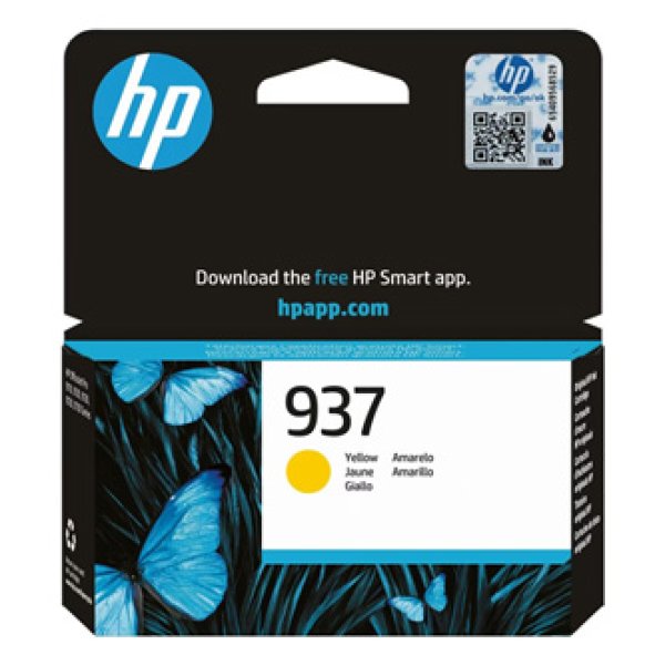 Náplň HP No.937, 4S6W4NE žlutá (800 stran)