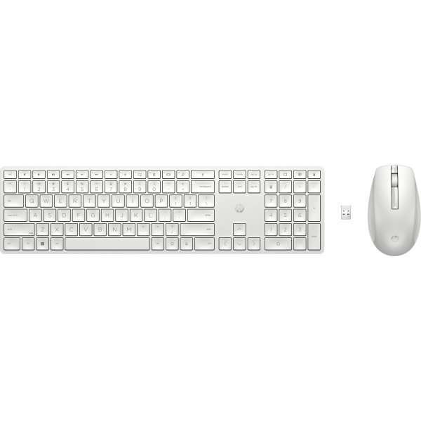 HP 650 Bezdrátová klávesnice a myš - bílá HUN?v=1754114405