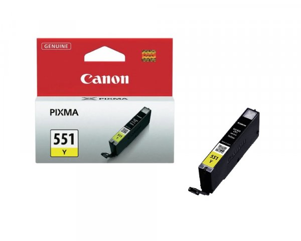 Náplň CANON CLI-551, 6511B001 žlutá (7 ml)