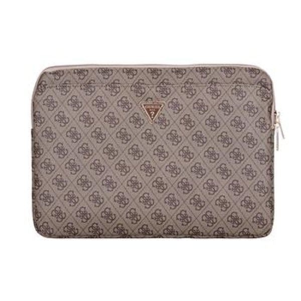 Guess PU 4G Triangle Logo Obal pro Notebook 14'' Brown?v=1750161601