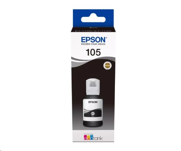 Náplň EPSON C13T00Q140, 105 černá (140 ml)
