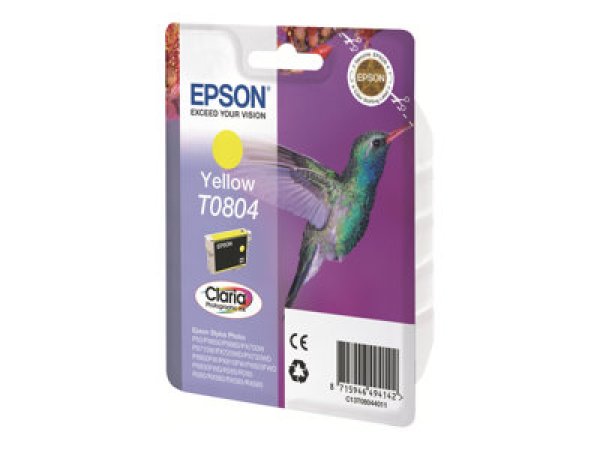 Náplň EPSON C13T08044011 žlutá (7,4 ml)