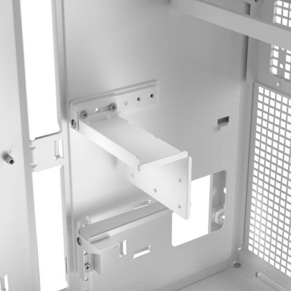 ASUS case PRIME AP303 TG WHITE, ATX, průhledná bočnice,1x120mm, bílá