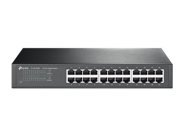 TP-Link switch TL-SG1024D (24xGbE, fanless)