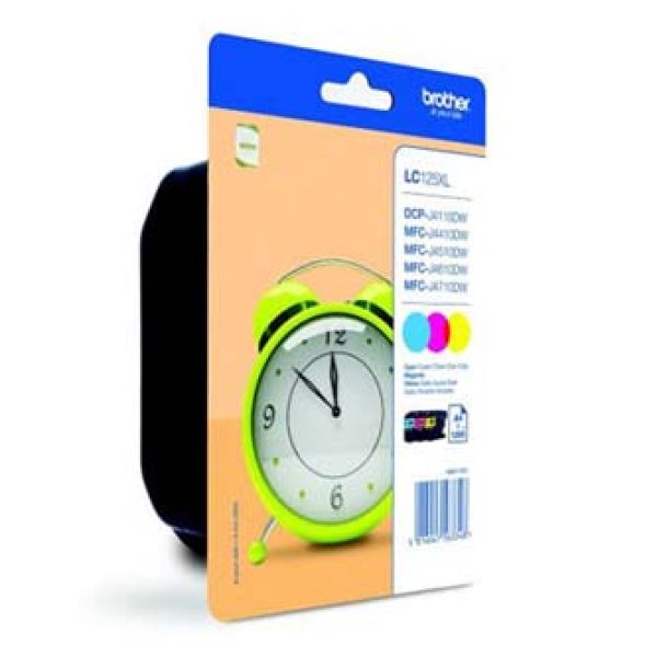 Sada náplní BROTHER LC 125XL (3x1 200 stran)