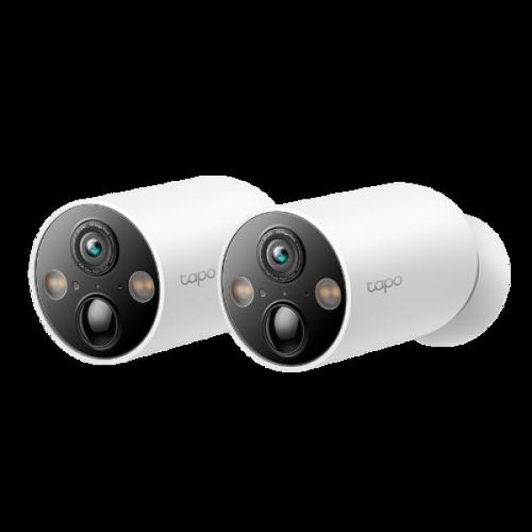 TP-Link Tapo C425 set 2x venkovní kamera C425 (4MP, 2K QHD, 1440p, IR 15m, WiFi, micro SD card, IP66)