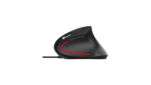 Myš C-TECH VEM-09C, vertikální, 6 tlačítek, 1,5m,