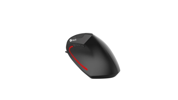 Myš C-TECH VEM-09C, vertikální, 6 tlačítek, 1,5m,