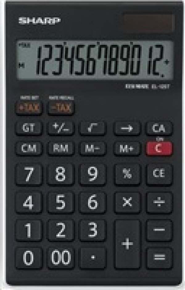 SHARP kalkulačka - EL125TWH - gift box?v=1755207603