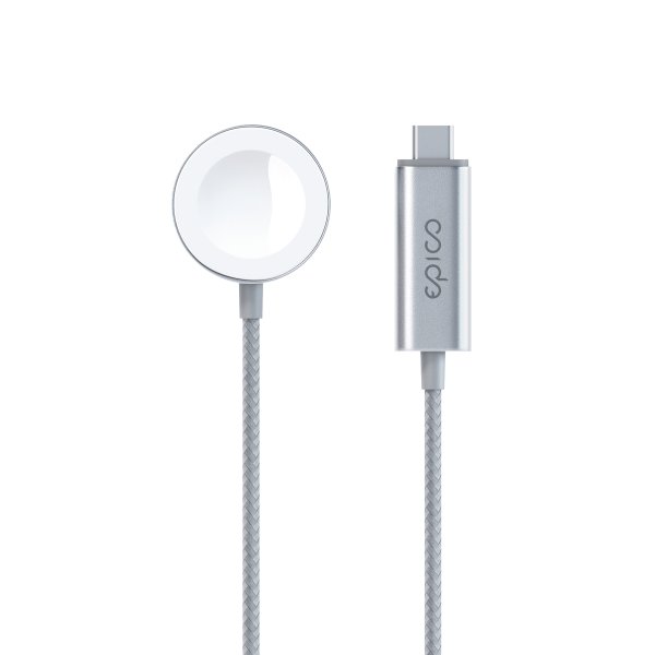 Epico USB-C Charger Apple Watch 1,2m - stříbrná?v=1755466814
