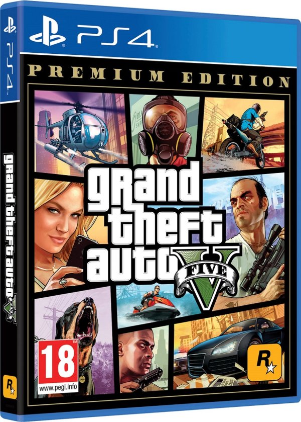 PS4 - Grand Theft Auto V Premium Edition