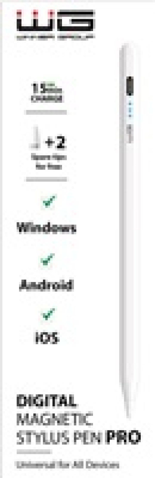 WG - Univerzální pero WG Stylus Pro s magnetickým uchycením / white?v=1750075202