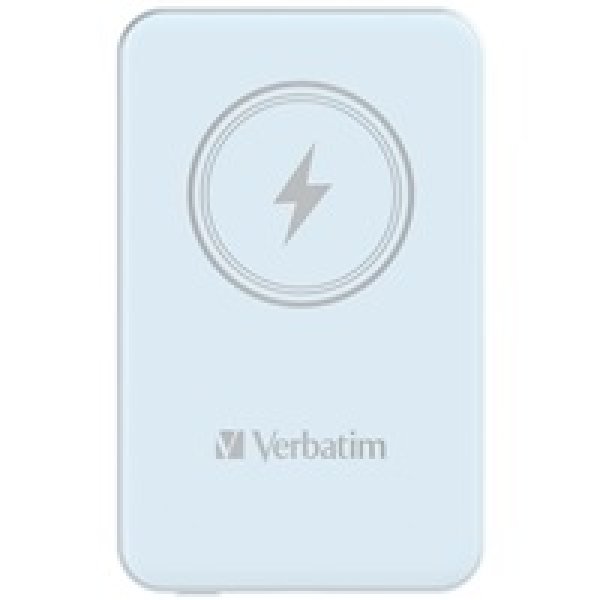 VERBATIM Powerbanka Charge 'n' Go, Magnetická, 5000 mAh, USB-C, Modrá?v=1749189605