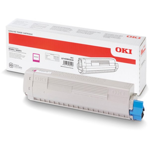 Toner OKI 45862838 purpurový (7 300 stran)