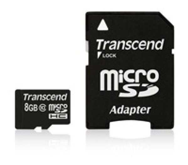 TRANSCEND MicroSDHC karta 8GB Class 10 + adaptér?v=1747339206