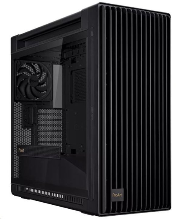 ASUS case PROART PA602 TG ARGB BLACK, Mid Tower, průhledná bočnice, černá