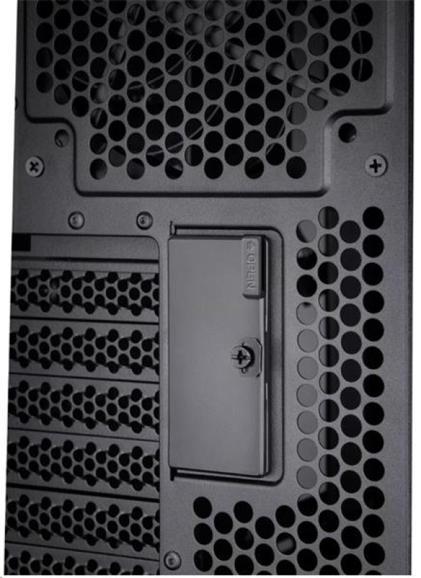 ASUS case PROART PA602 TG ARGB BLACK, Mid Tower, průhledná bočnice, černá